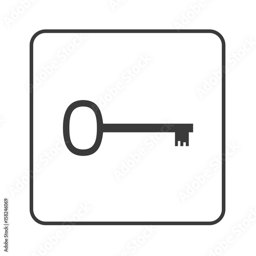 retro Schlüssel - Simple App Icon
