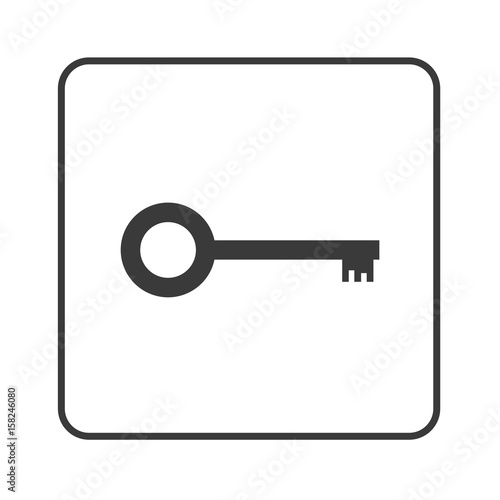einfacher Schlüssel - Simple App Icon