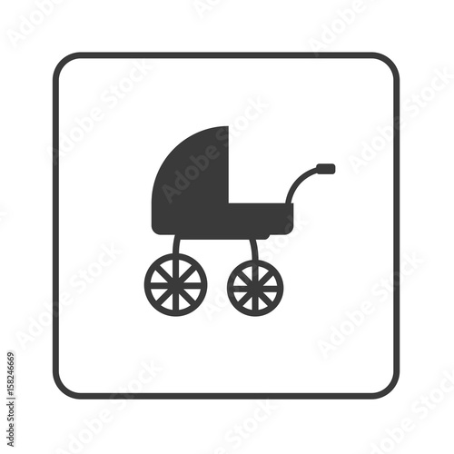 Kinderwagen - Simple App Icon