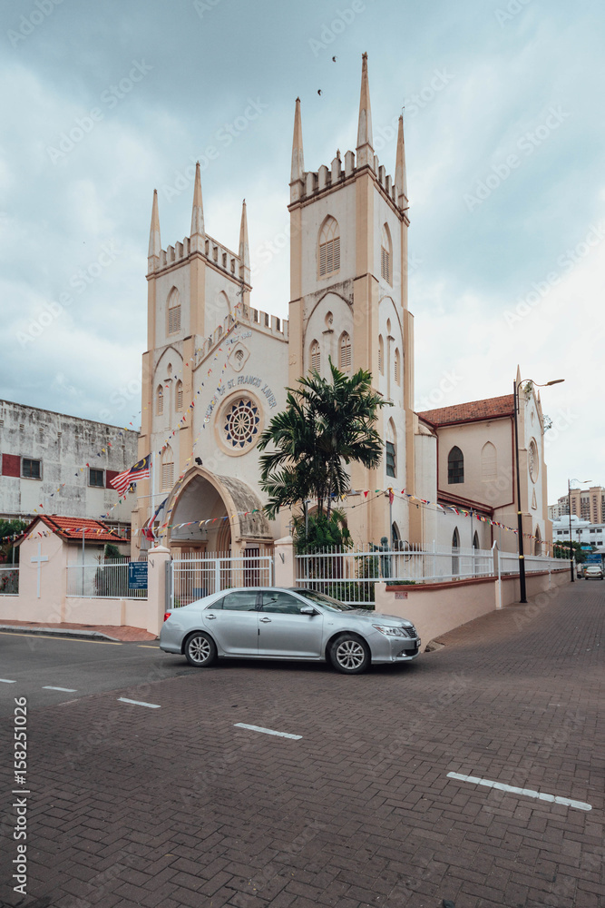 The Church of St. Francis Xavier (Malay Gereja St. Francis Xavier) is