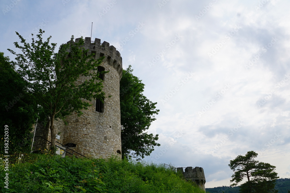 burg ruine honberg in tuttlingen burg ruine honberg in tuttlingen