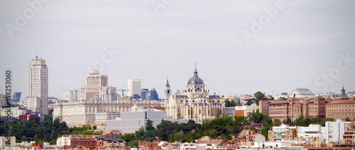 Panoraic view of Madrid