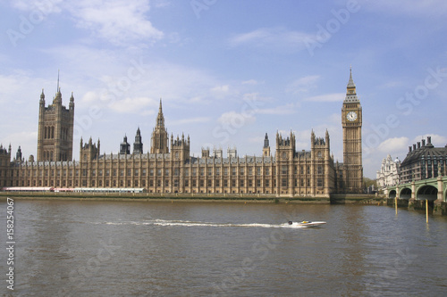 London Parliament Big Ben River Thames