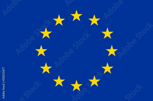 Bandiera europa photo