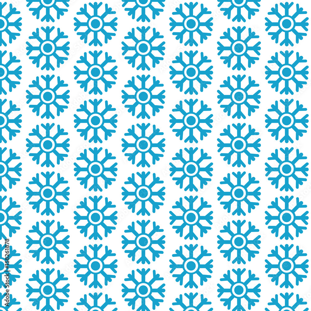 Pattern background snowflake icon Pattern background snowflake icon
