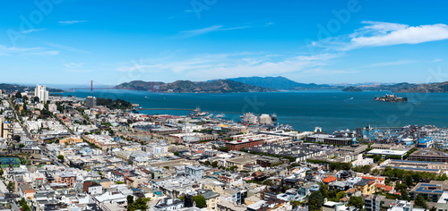 View of san Francisco from coit tower