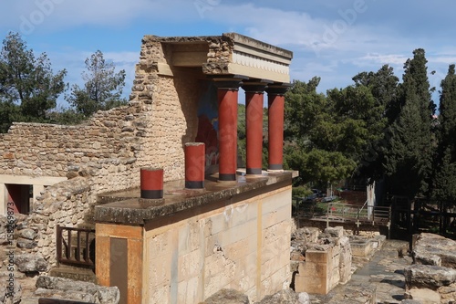 Knossos Palace, Crete, Italy