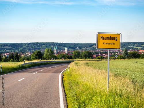 Ortstafel Naumburg