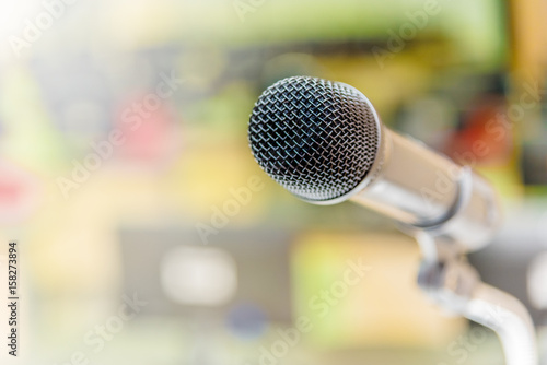 Microphone in the computer room