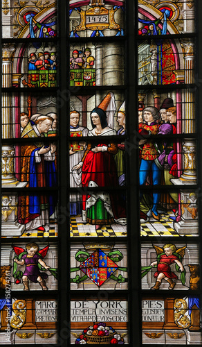 Stained Glass - Margaret of York