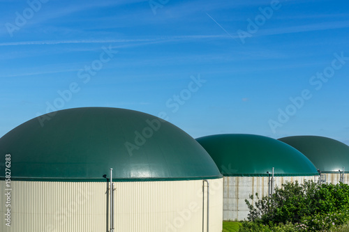 biogaswerk, bioheizwerk, biostrom photo