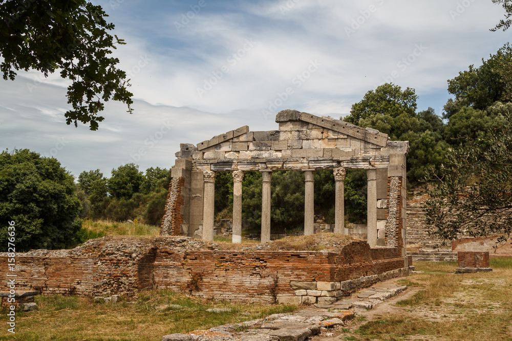 Ruins of the ancient Apollonia town, Albania