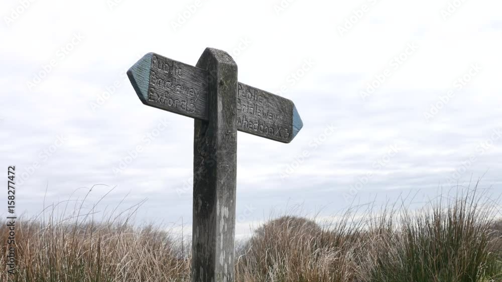 Dunkery Beacon, Signpost Dunkery Beacon, Signpost