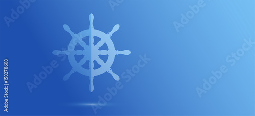 icona, marina, navigare, vettoriale