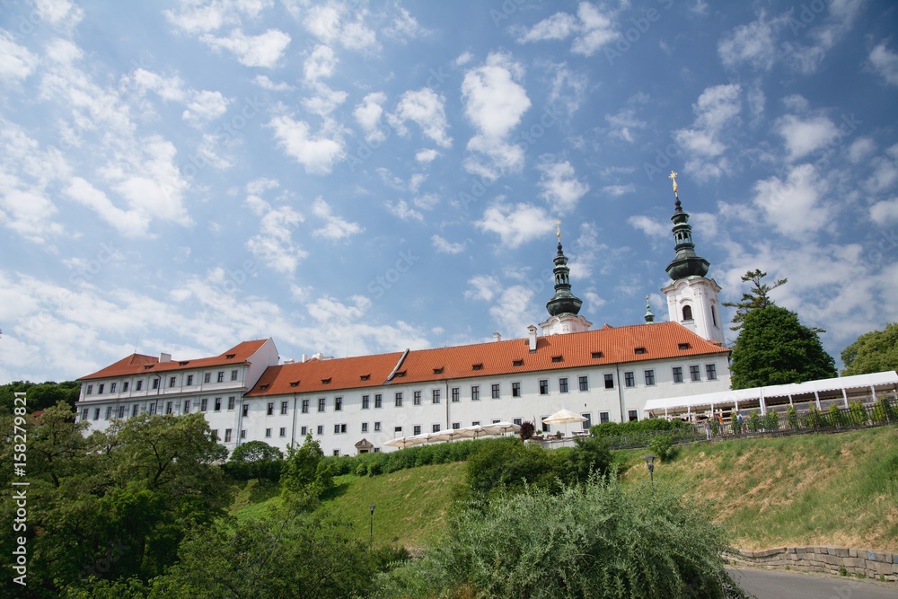 The Strahov monastery near the Prague Castle, Czech Republic