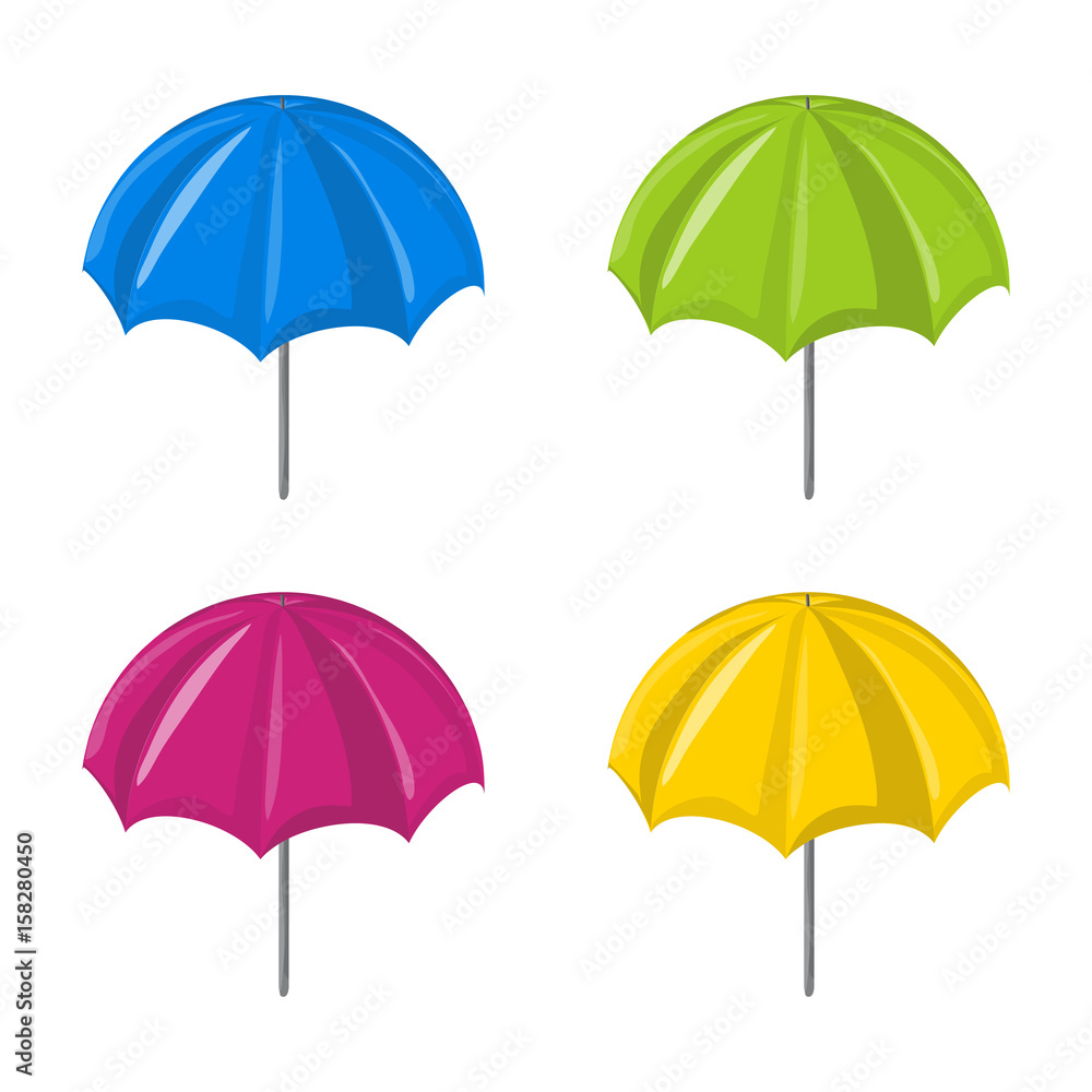 Umbrella vector set  symbol icon design.
