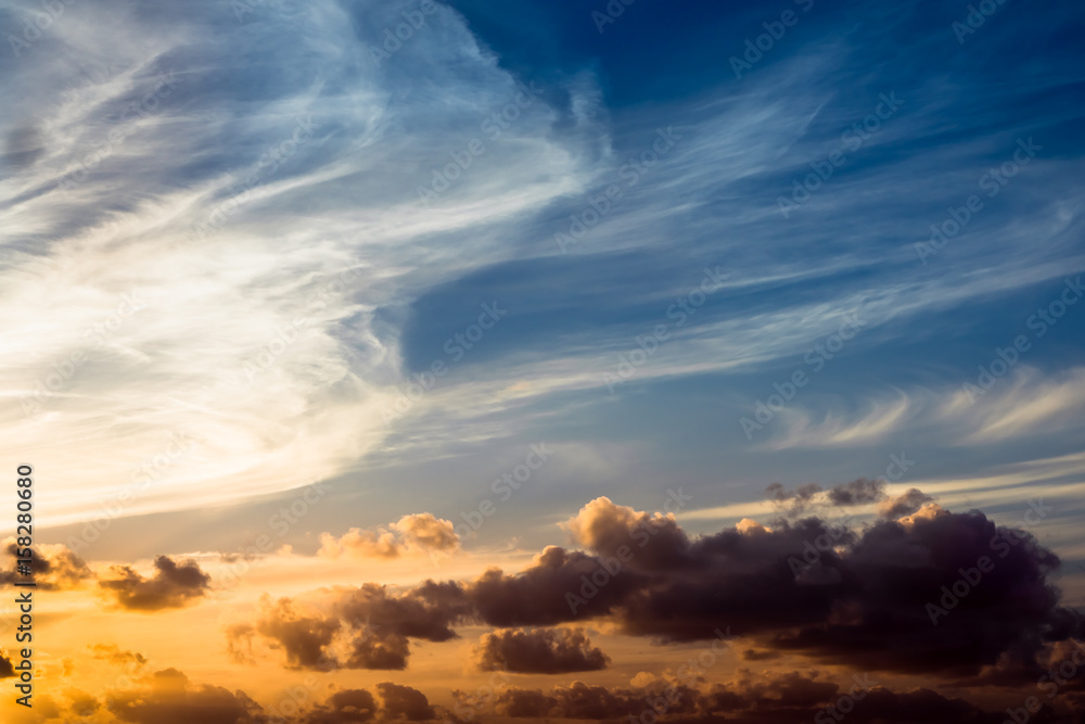 Fototapeta premium beau ciel