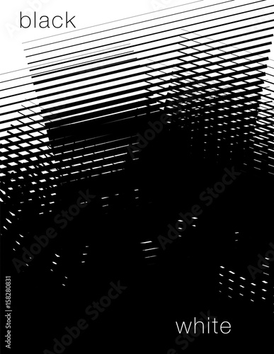 Black and white abstract background with space for your type    
