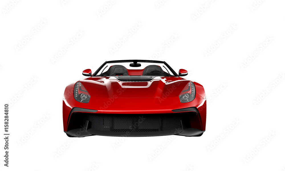 Super Car Isolated