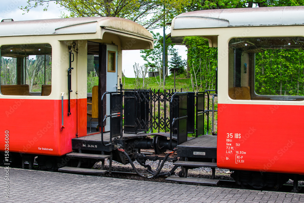 Naklejka premium Vulkan-Express in Engeln