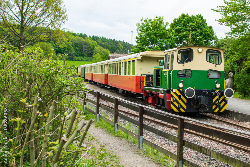 Obraz premium Vulkan-Express