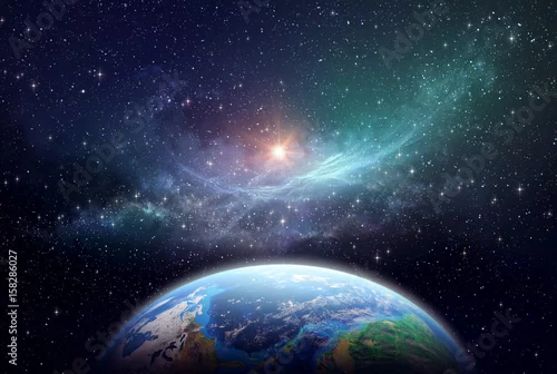 Obraz Egzoplaneta w kosmosie