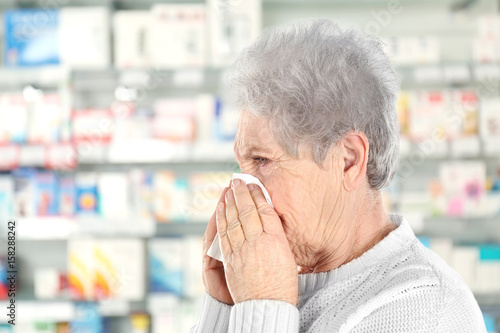 Allergies or cold concept. ...