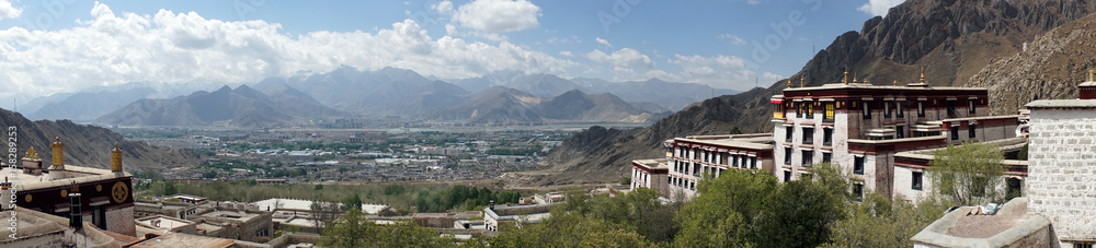 View from monastery