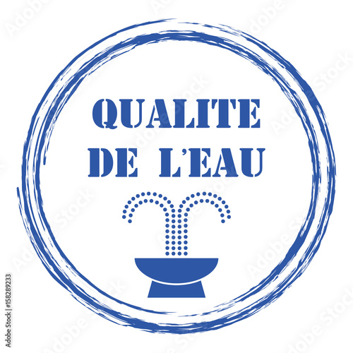 Logo qualité de l'eau.