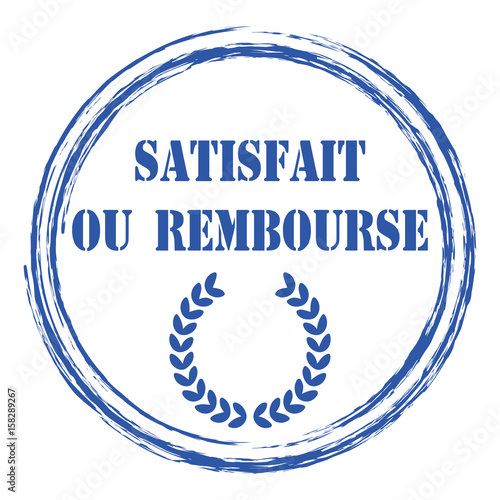 Logo satisfait ou remboursé.