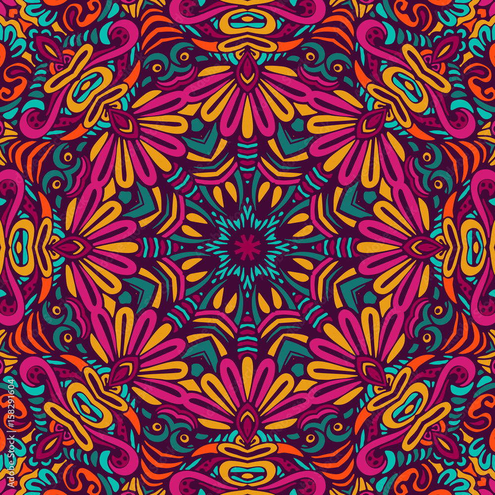colorful seamless pattern mandala design colorful seamless pattern mandala design