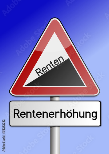 Anstieg Rentenerhöhung
