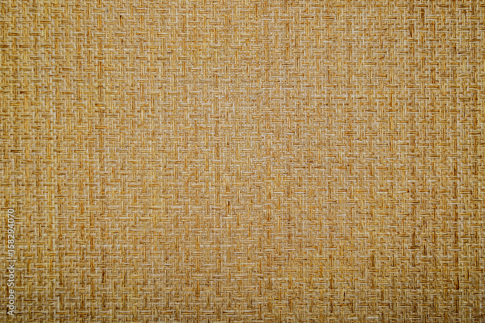 Brown mats weave for closeup textured background Brown mats weave for closeup textured background