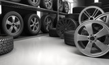 Tires and rims for car