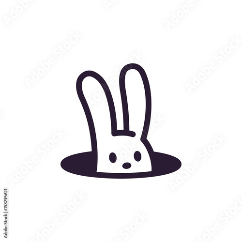 Rabbit in hole