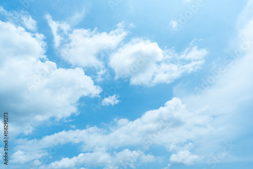 clear blue sky,clouds with background © pinglabel