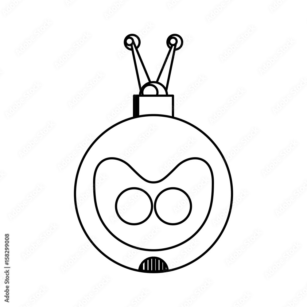 Robot funny toy icon vector illustration graphic design Robot funny toy icon vector illustration graphic design
