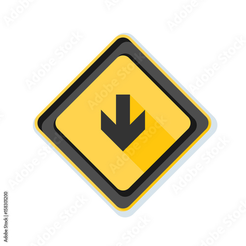 Down Arrow sign illustration Free Download Down Arrow sign illustration - GFXLoad