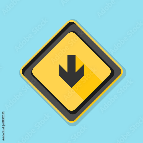 Down Arrow sign illustration Free Download Down Arrow sign illustration - GFXLoad