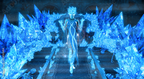 Magical ice queen