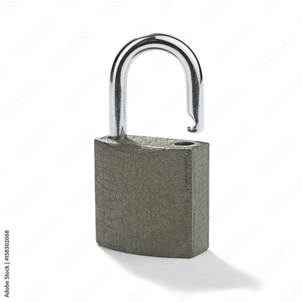Fototapeta premium Padlock Isolated