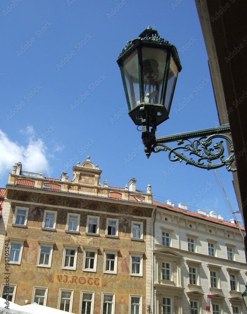 Alte Straßenlaterne, Prag