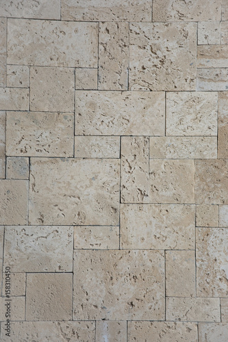 coral stone tile vertical