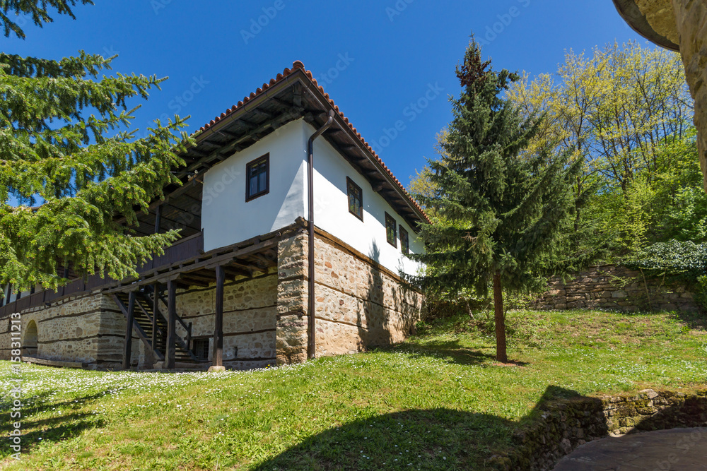  View of Temski monastery St. George, Pirot Region, Republic of Serbia