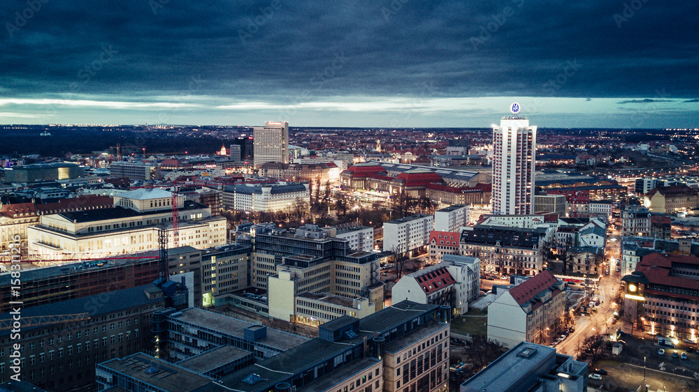 Leipzig Cityscape 