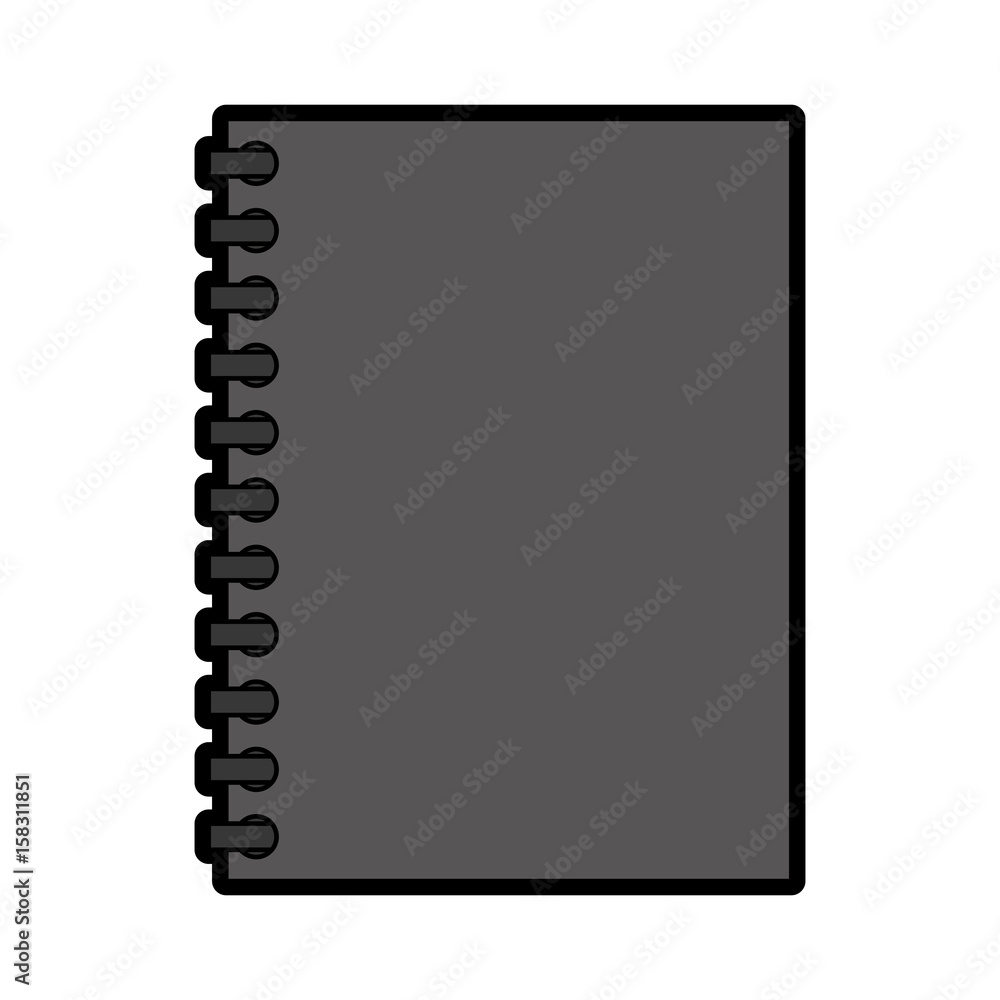 closed grey notebook vector graphic design icon closed grey notebook vector graphic design icon
