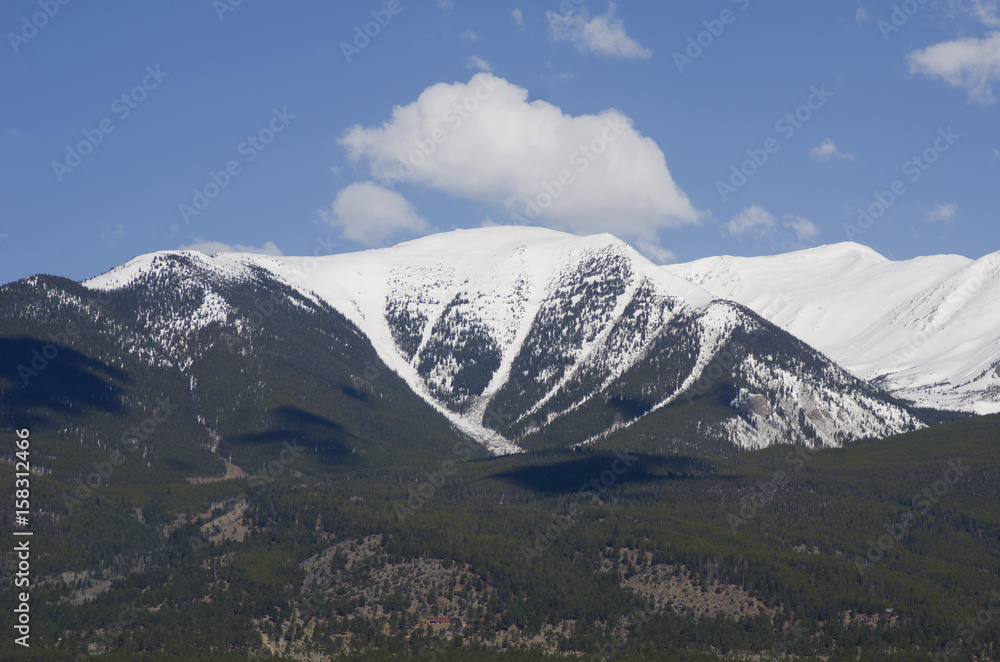 Snow Capped Mount Columbia