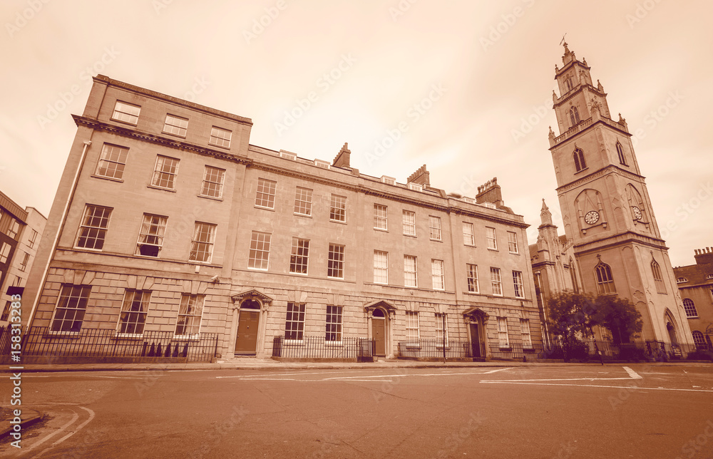 Fototapeta premium No 18-21 Portland Square Bristol England B