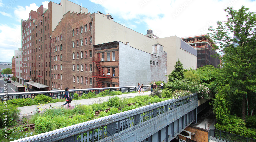 Obraz premium High Line Walkway / Nowy Jork - USA