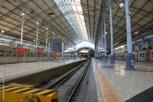 The Empty Rossio Railway Station